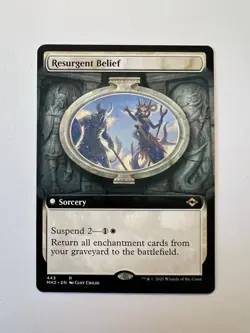 Resurgent Belief - EXTENDED ART - MTG Modern Horizons 2 - NM - Image 1