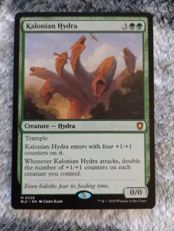 MTG - 1x Kalonian Hydra - Commander Bloomburrow - NM - Image 1