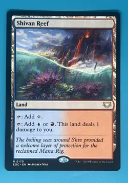Mtg Shivan Reef Commander: Edge of Eternities Regular - Image 1