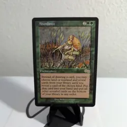 Abundance Urza's Saga MTG NM Magic: The Gathering - Image 1
