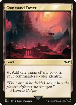 1x - Command Tower - #272 - Warhammer 40,000 - NM MTG - Image 1