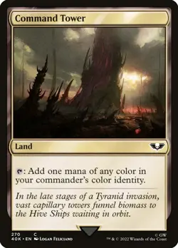 1x - Command Tower - #270 - Warhammer 40,000 - NM MTG - Image 1