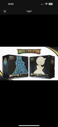 Pokemon Center Mega Evolution ETB's, Booster Box & Bundle PRESALE |Ships 09/2025 - Image 1