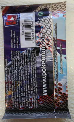 POKEMON BLACK & WHITE EMERGING POWERS BOOSTER PACK BRAVIARY ARTWORK UNOPENED - Image 2