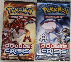 POKEMON DOUBLE CRISIS BOOSTER PACK ART SET OF (2) UNOPENED BOOSTER PACKS - Image 1