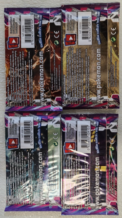 POKEMON XY PHANTOM FORCES BOOSTER PACK ART SET OF (4) UNOPENED BOOSTER PACKS - Image 3