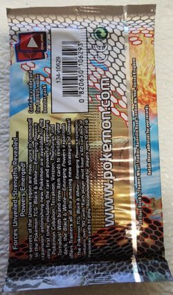 POKEMON BLACK & WHITE EMERGING POWERS BOOSTER PACK DARMANITAN ARTWORK UNOPENED - Image 2