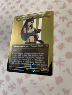 Tifa, Martial Artist (Borderless) (Surge Foil) Commander: Final Fantasy Foil - Image 2