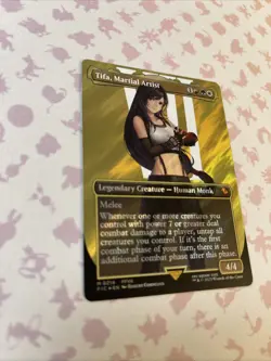 Tifa, Martial Artist (Borderless) (Surge Foil) Commander: Final Fantasy Foil - Image 3