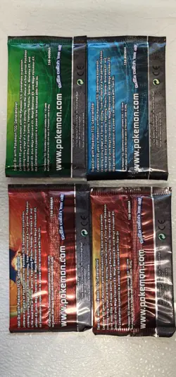 POKEMON GENERATIONS BOOSTER PACK ART SET OF (4) UNOPENED BOOSTER PACKS - Image 4