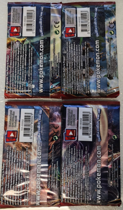 POKEMON XY BREAKTHROUGH BOOSTER PACK ART SET OF (4) UNOPENED BOOSTER PACKS - Image 3