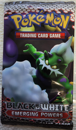 POKEMON BLACK & WHITE EMERGING POWERS BOOSTER PACK TORNADUS ARTWORK UNOPENED - Image 1