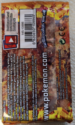 POKEMON XY FLASHFIRE BOOSTER PACK PYROAR ARTWORK UNOPENED - Image 2