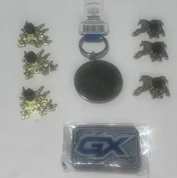 Lot Of Pokemon Stuff Pins Keychain Mega Mawile EX Tyranitar Enamel Collectors - Image 4