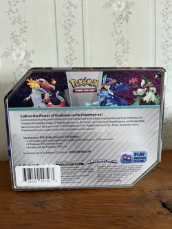 Pokemon Paldea Partners Tin - MEOWSCARADA ex - Factory Sealed 5 Booster Packs - Image 2