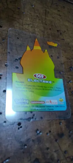 Electrike 069 Pokemon Lamincards Edibas - ITA - EXC - Image 2