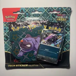 Pokemon Scarlet & Violet Paldean Fates 3 Pack Blister Maschiff Promo New/Sealed - Image 1