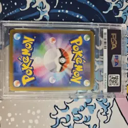 POKEMON GLACEON JAPANESE TERASTAL FESTIVAL 040 POKEBALL REVERSE HOLO PSA 10 GEM - Image 2
