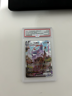 Pokemon Espeon VMAX Eevee Heroes Bx. Full Art Promo #189/S-P PSA 10 Gem Mint - Image 1