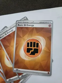 Pokemon Basic Fighting Energy SVE 2024 Set Of 16 Cards Included - Image 2