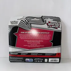 Pokemon TCG Scarlet & Violet White Flare Tech Sticker Collection Blister NEW - Image 2