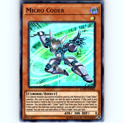 Yugioh Micro Coder LOD2-EN002 Unlimited Ultra Rare Holo - NM 💎 - Image 1