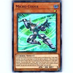 Yugioh Micro Coder LOD2-EN002 Unlimited Ultra Rare Holo - NM 💎 - Image 1