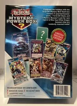 Yugioh Mystery Power Box Limited Holiday Edition 2021 Sealed New - Image 2