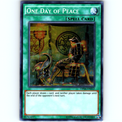 Yugioh One Day of Peace OP04-EN012 Unlimited Super Rare Holo - LP-NM 💎 - Image 1