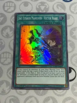 Sky Striker Maneuver - Vector Blast SOFU-EN061 Super Rare (NM) - Yugioh - Image 1