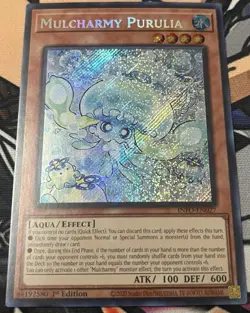 Yugioh Mulcharmy Purulia INFO-EN027 Secret Rare 1st Edition NM - Image 1