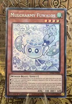 Mulcharmy Fuwalos (PCR) Collector’s RA04 Quarter Century Stampede 1st Ed YuGiOh! - Image 1