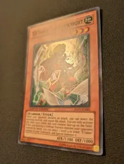XX-Saber Fulhelmknight XSPU-EN001 Super Rare Limited Edition Yugioh Card LP - Image 2