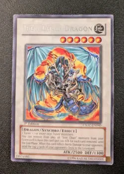 Iron Chain Dragon CSOC-EN040 Rare 1st Edition Yugioh Card HP - Image 3