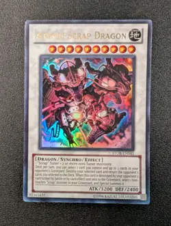 Atomic Scrap Dragon STOR-EN043 Ultra Rare Unlimited Edition Yugioh VLP - Image 1