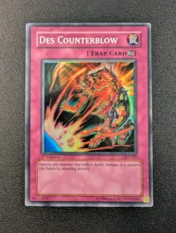 Des Counterblow AST-107 Super Rare 1st Edition YuGiOh - Image 1