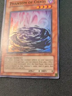 Phantom of Chaos GLAS-ENSE1 Super Rare Limited Edition Yugioh LP - Image 2