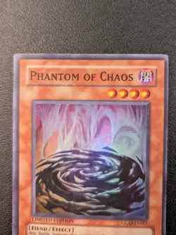 Phantom of Chaos GLAS-ENSE1 Super Rare Limited Edition Yugioh LP - Image 3
