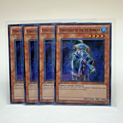 4x Yugioh Strategist of the Ice Barrier HA04-EN052 1st Edition Super - VLP-NM💎 - Image 1