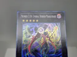 YuGiOh Number C104 Umbral Horror Masquerade JOTL-EN056 1st Edition Super Rare NM - Image 3