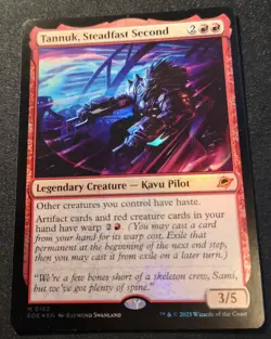Tannuk, Steadfast Second - Foil - EOE - MTG - EN - NM - 0162 - Image 1