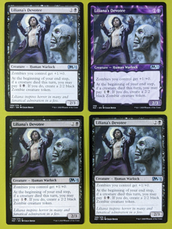 Liliana's Devotee x4 Core Set 2021 M21 4x Magic the Gathering MTG 1 Showcase - Image 1