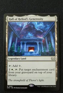 MTG - Hall of Heliod's Generosity - NM - Commander: Duskmourn Rare #283 Non Foil - Image 1