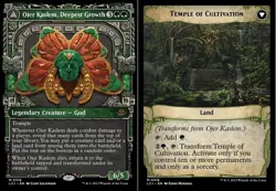 Magic The Gathering Mtg Ojer Kaslem, Deepest Growth Showcase LCI Ixalan Mythic - Image 2