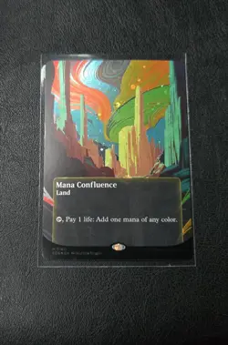 Mana Confluence (0160) (Borderless) (Galaxy Foil) - EOE: Stellar Sights - Image 1