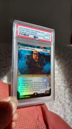 PSA 10 GEM💎 MTG 2024 Eivor, Wolf-Kissed Showcase Textured Foil Assassin's Creed - Image 5