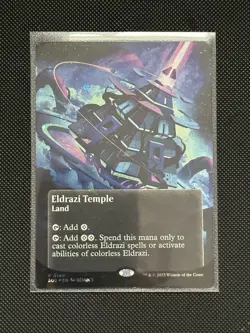 Eldrazi Temple (Borderless) Edge of Eternities: Stellar Sights Galaxy Foil - Image 1