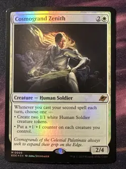 Cosmogrand Zenith - Foil - Edge of Eternities #9 Mythic, NM - Image 1