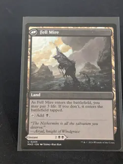 Fell the Profane/Fell Mire (Regular - NM) - MtG: Modern Horizons III [MH3 #244] - Image 2