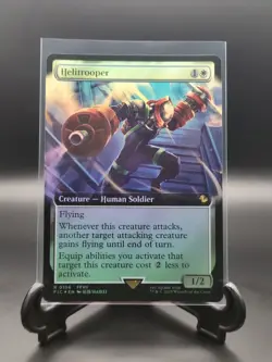 Helitrooper (Extended Art - Foil) - #106 - Rare - MTG: Final Fantasy - FIC - Image 1